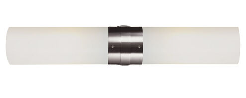 Fusion 2 Light 15.75 inch Brushed Nickel Vanity Bar Wall Light