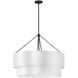 Gwen 8 Light 32 inch Black Chandelier Ceiling Light