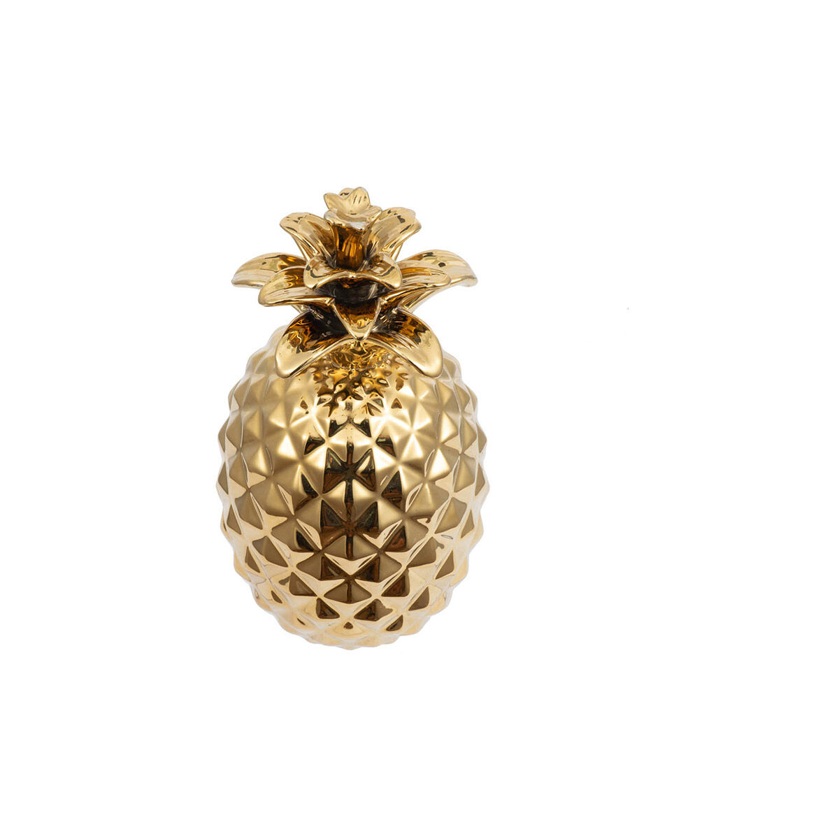 Pineapple Gold Decor Accent
