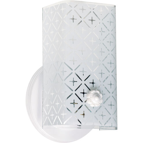 Brentwood 1 Light 8 inch White Bath Light Wall Light
