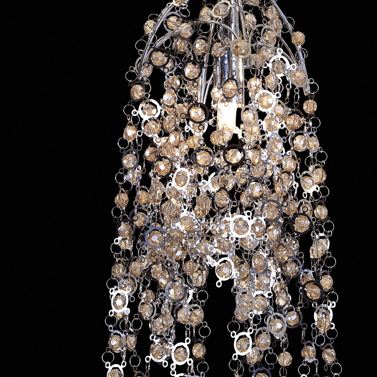 Danza 1 Light 5 inch Chrome Pendant Ceiling Light