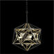 Marcia 3 Light 18 inch Matte Black/French Gold Pendant Ceiling Light