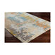 Utica 63 X 39 inch Camel/Light Gray/Teal/Khaki/Mustard Rugs, Rectangle