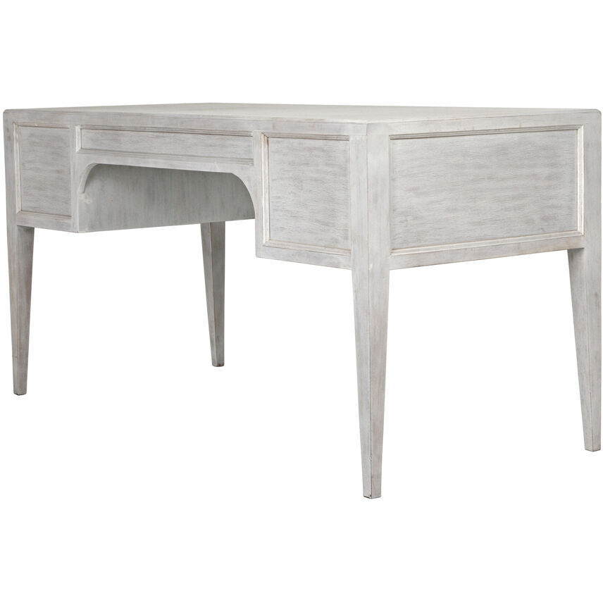 Africa 60 X 26 inch White Wash Desk