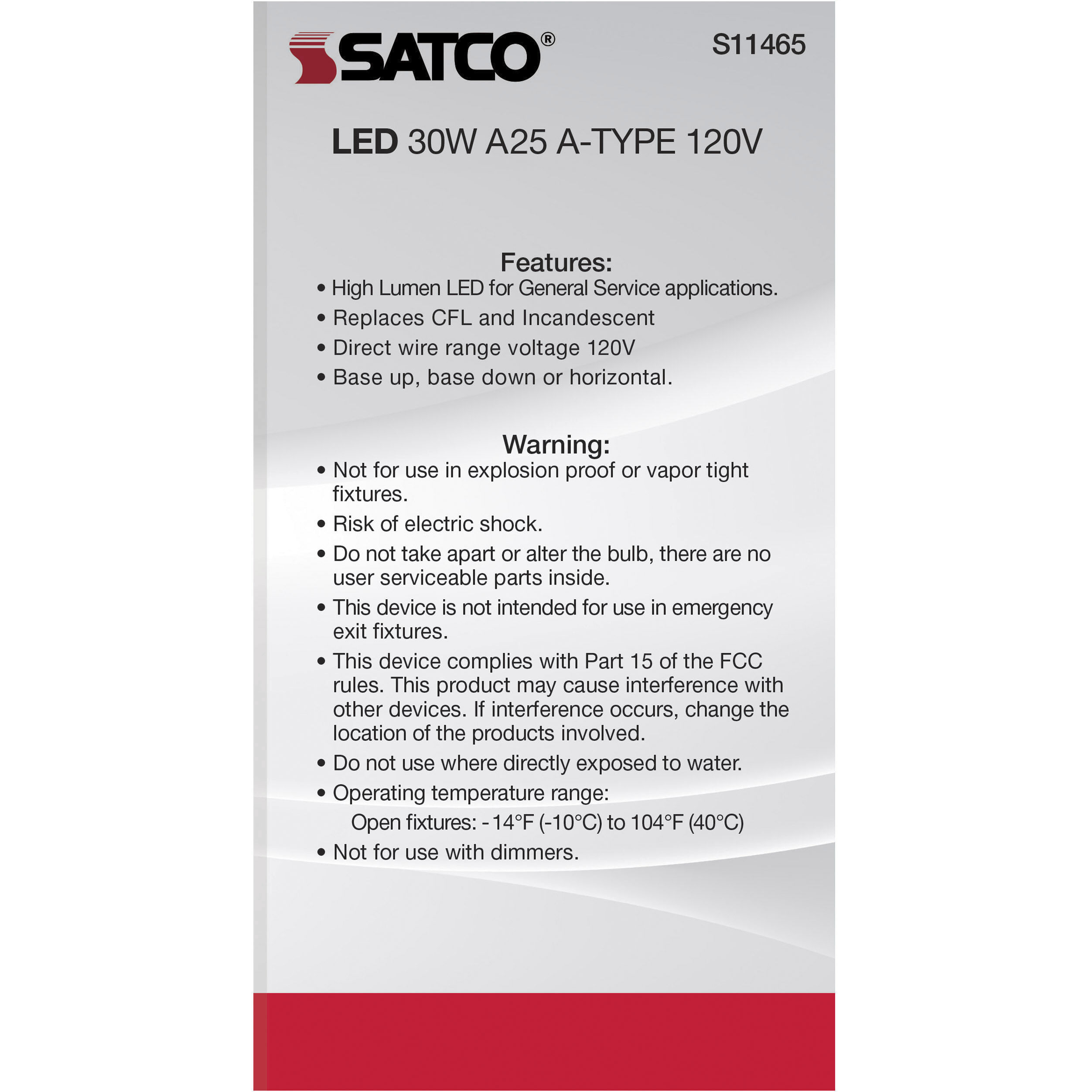 Lumos LED LED Medium 3000K HID Replacements