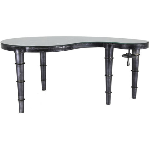 Shifting Gears 68 X 37 inch Black Desk