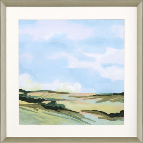 Waterside Collection Blue Framed Art