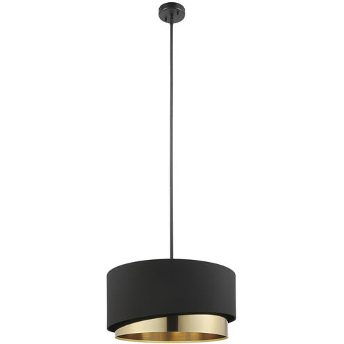 Manderline 1 Light 16 inch Black Pendant Ceiling Light