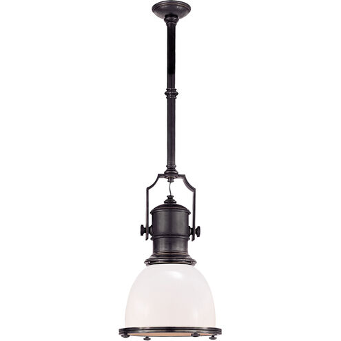 Chapman & Myers Country Industrial 1 Light 14.00 inch Pendant