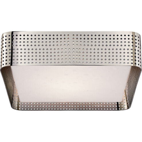 Kelly Wearstler Precision 2 Light 12.5 inch Polished Nickel Flush Mount Ceiling Light, Large