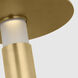 Kelly by Kelly Wearstler Miguel 10 inch 2.20 watt Hand Rubbed Antique Brass Rechargeable Table Lamp Portable Light