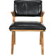 Dolores Clear Coat Satin Occasional Chair