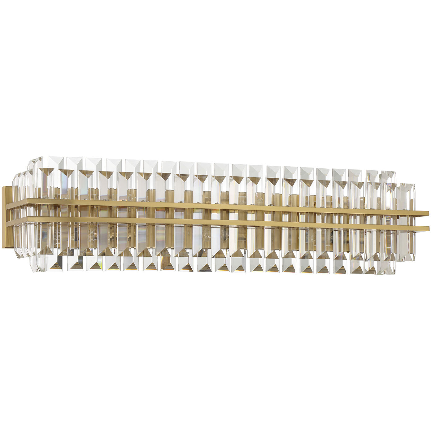 Hayes Bath Vanity Light Wall Light in Aged Brass