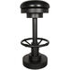 Brisbane 30.5 inch Matte Black Bar Stool, Swivel