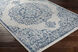 Chester 87 X 63 inch Blue Rug in 5 x 8, Rectangle