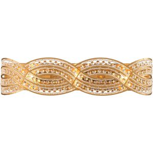 Anastasia 3 Light 25 inch Lacquered Gold Vanity Wall Light