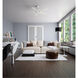 Newsome 52 inch Fresh White with Fresh White/Light Oak Blades Ceiling Fan