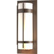 Banded 1 Light 25.9 inch Coastal Bronze Outdoor Sconce, Extra Large