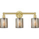 Cobbleskill 3 Light 23 inch Satin Gold Bath Vanity Light Wall Light in Mercury