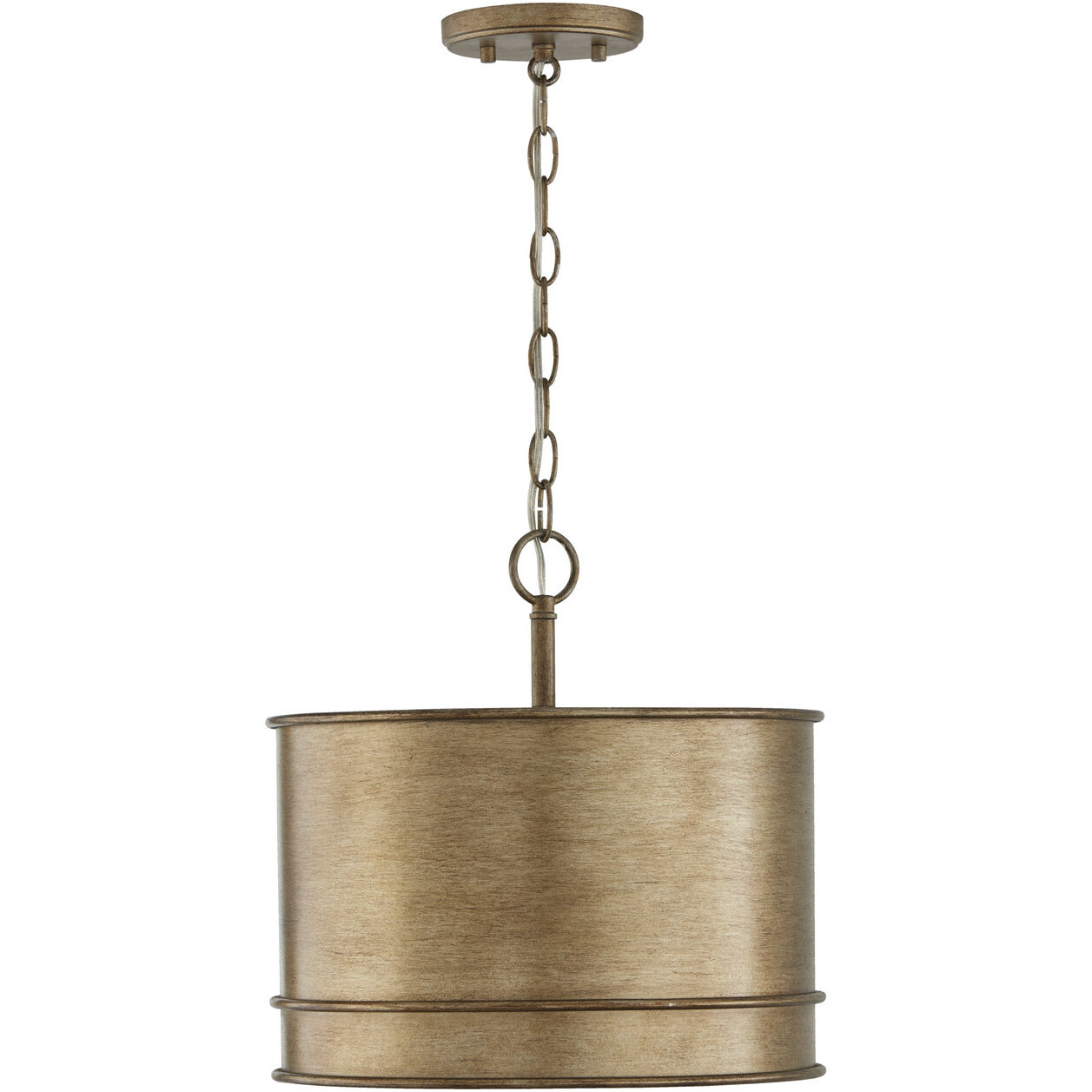 Nole 1 Light 14 inch Mystic Luster Pendant Ceiling Light, Convertible Dual  Mount
