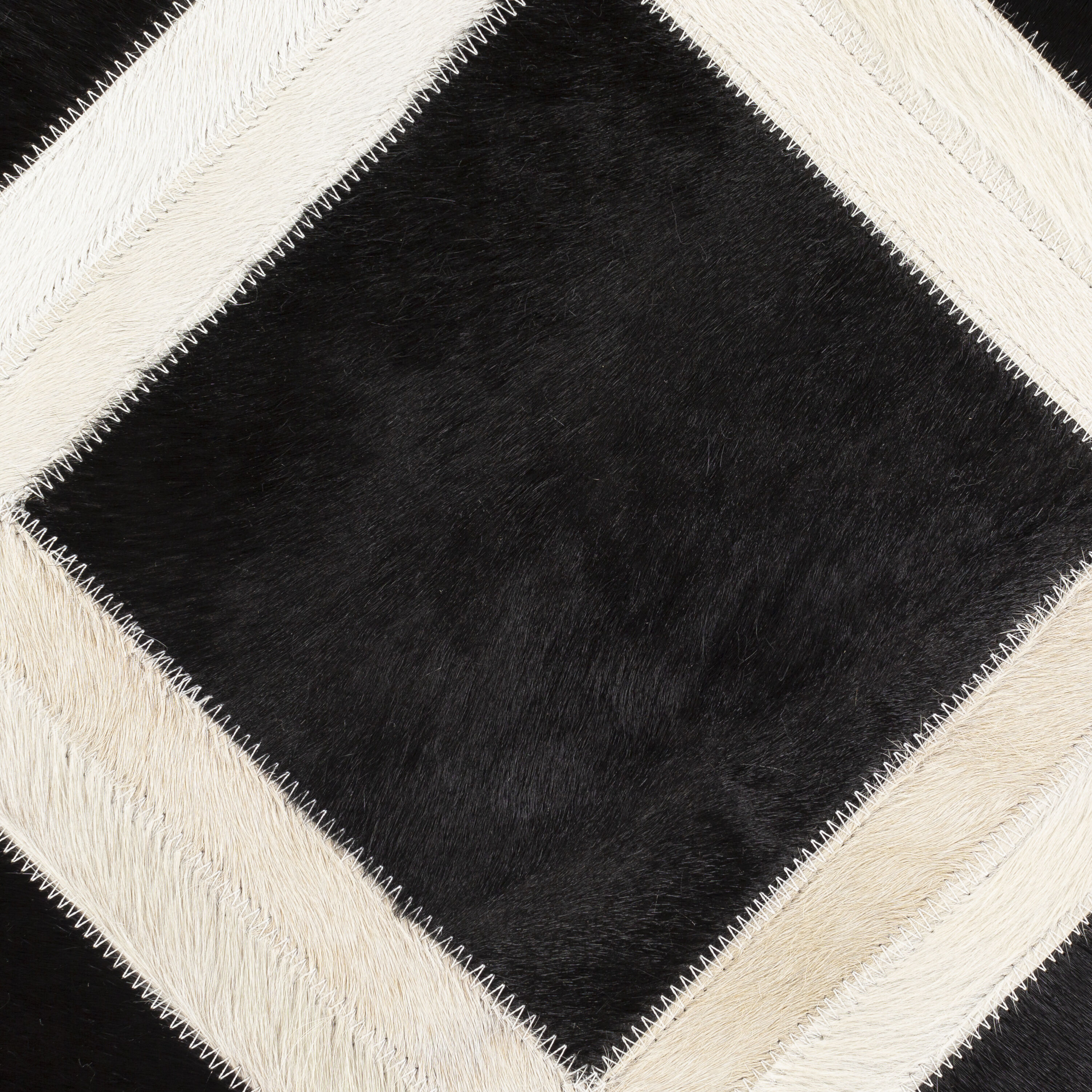 Lana 20 X 20 inch Black Pillow Kit, Square