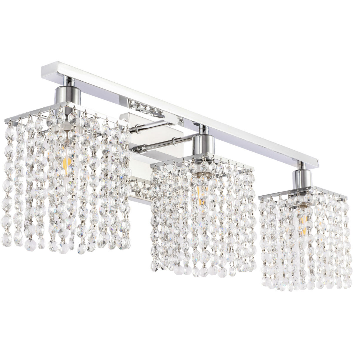 Phineas 3 Light 24 inch Chrome Wall sconce Wall Light