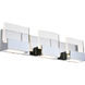 Pollux LED 22 inch Chrome Wall Sconce Wall Light