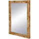 Burl 39.8 X 28 inch Brown Mirror