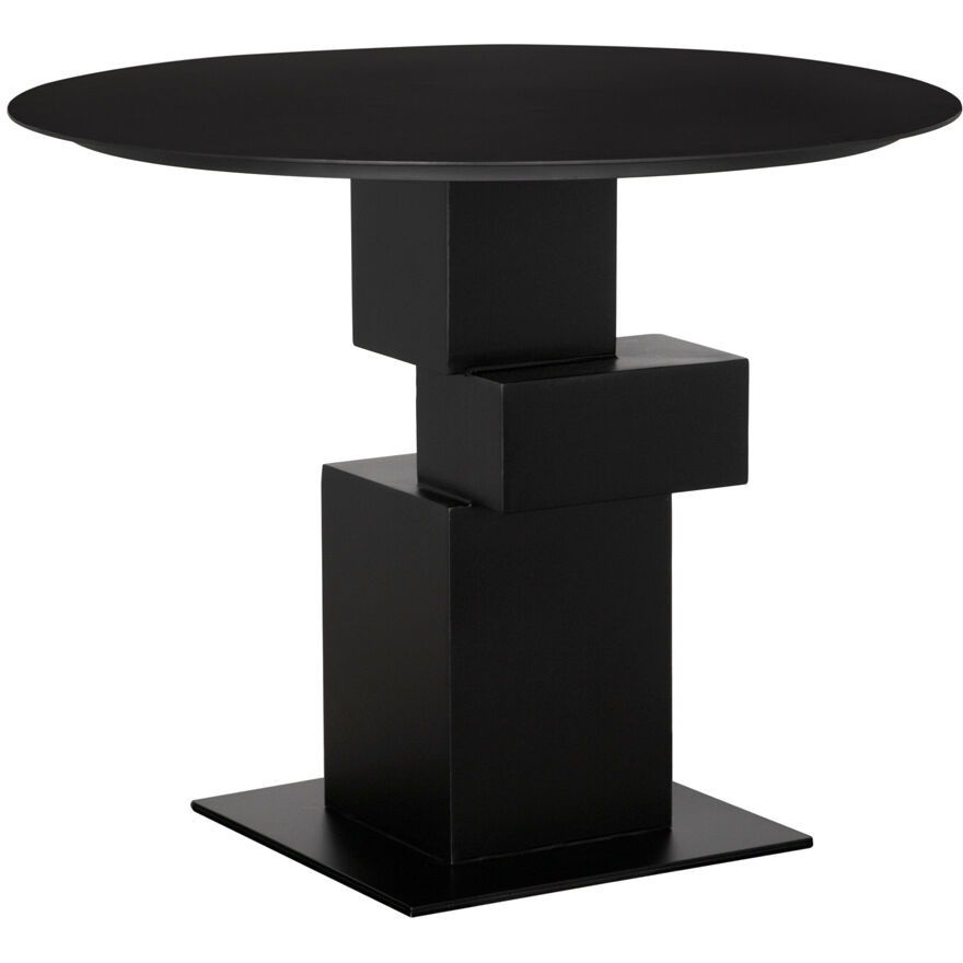 Speer 36 X 36 inch Matte Black Dining Table