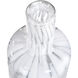 Casta 6.25 X 3 inch Vase in White and Clear