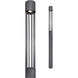 Sean Lavin Turbo 149.8 inch 60 watt Charcoal Outdoor Light Column in 40 Degree, Button Photocontrol,  In-Line Fuse, LED 80 CRI 4000K 60W, Integrated LED