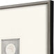 Coastal Intaglio White and Blue Framed Art