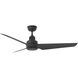 Ruhlmann 52 inch Midnight Black Indoor/Outdoor Smart Ceiling Fan