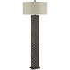 Eden 68 inch 150 watt Black Floor Lamp Portable Light