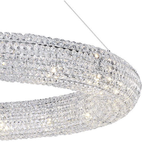 Veronique 16 Light 40 inch Chrome Down Chandelier Ceiling Light