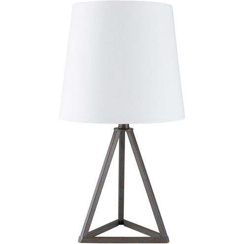 Belmont 16.5 inch 60 watt White Table Lamp Portable Light