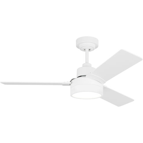 Jovie 44 LED 44 inch Matte White Indoor/Outdoor Ceiling Fan