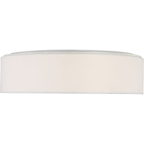 Larson 2 Light 13 inch Matte White Flush Mount Ceiling Light, Small