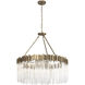 Matrix 12 Light 40 inch Havana Gold Chandelier Ceiling Light
