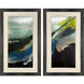 Into The Dark Blue and Black and Green Framed Art, The Studio