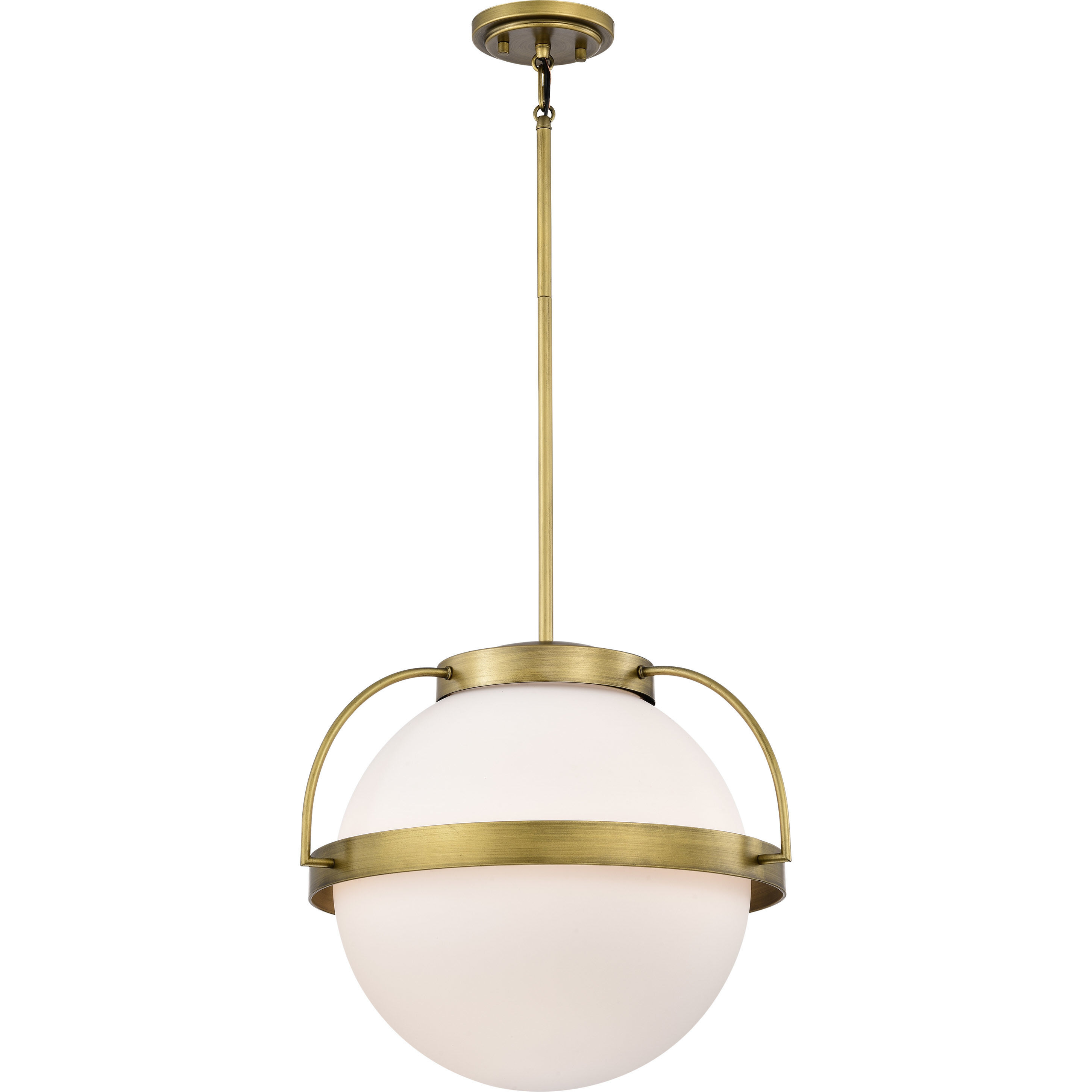 Lakeshore 1 Light 18 inch Natural Brass Pendant Ceiling Light