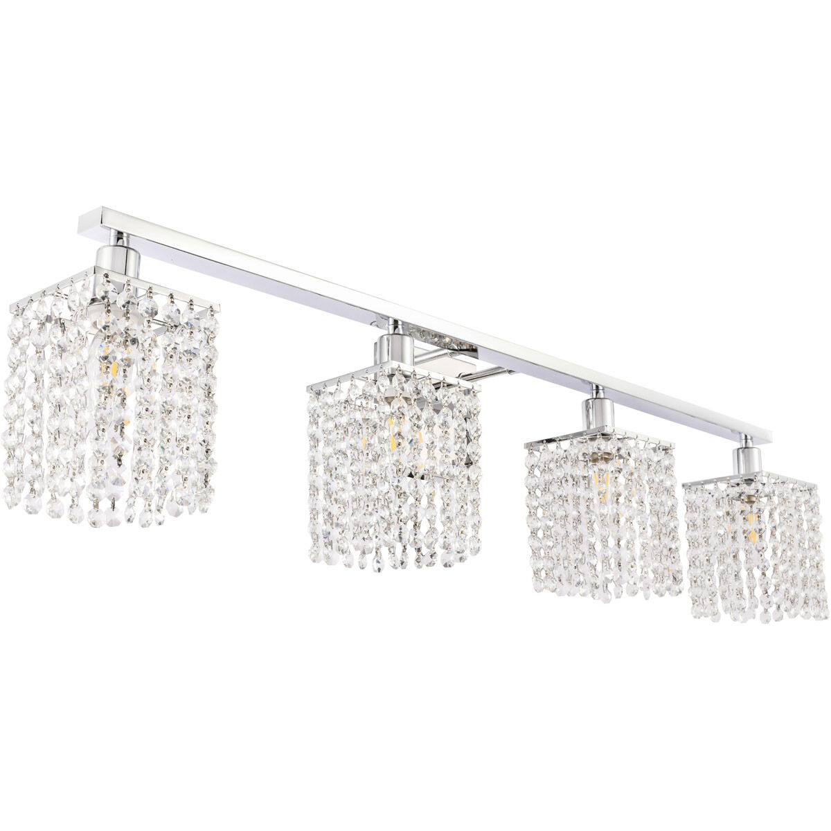 Phineas 4 Light 36 inch Chrome Wall sconce Wall Light