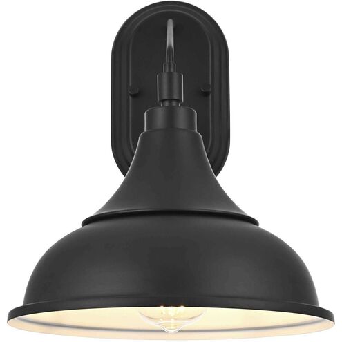 Elian 1 Light 13.5 inch Black Outdoor Wall Sconce