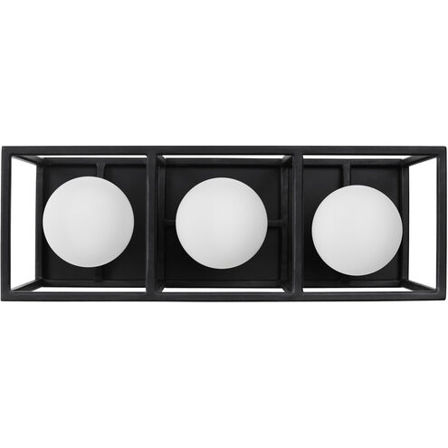 Plaza LED 14.38 inch Carbon and Havana Gold Bath Vanity Wall Light