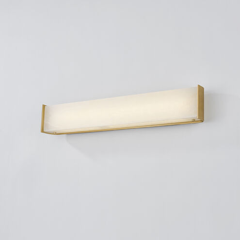 Hera LED 4.25 inch Vintage Brass ADA Wall Sconce Wall Light
