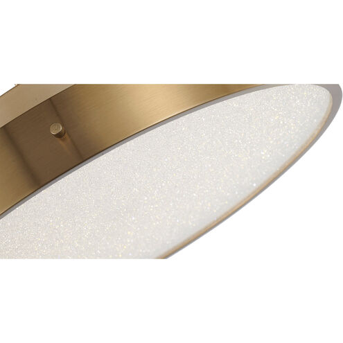 Canada LED 16 inch Brass LED Flush Mount Ceiling Light
