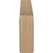 Enzo 83 X 12 inch White Oak Console, Extra Large