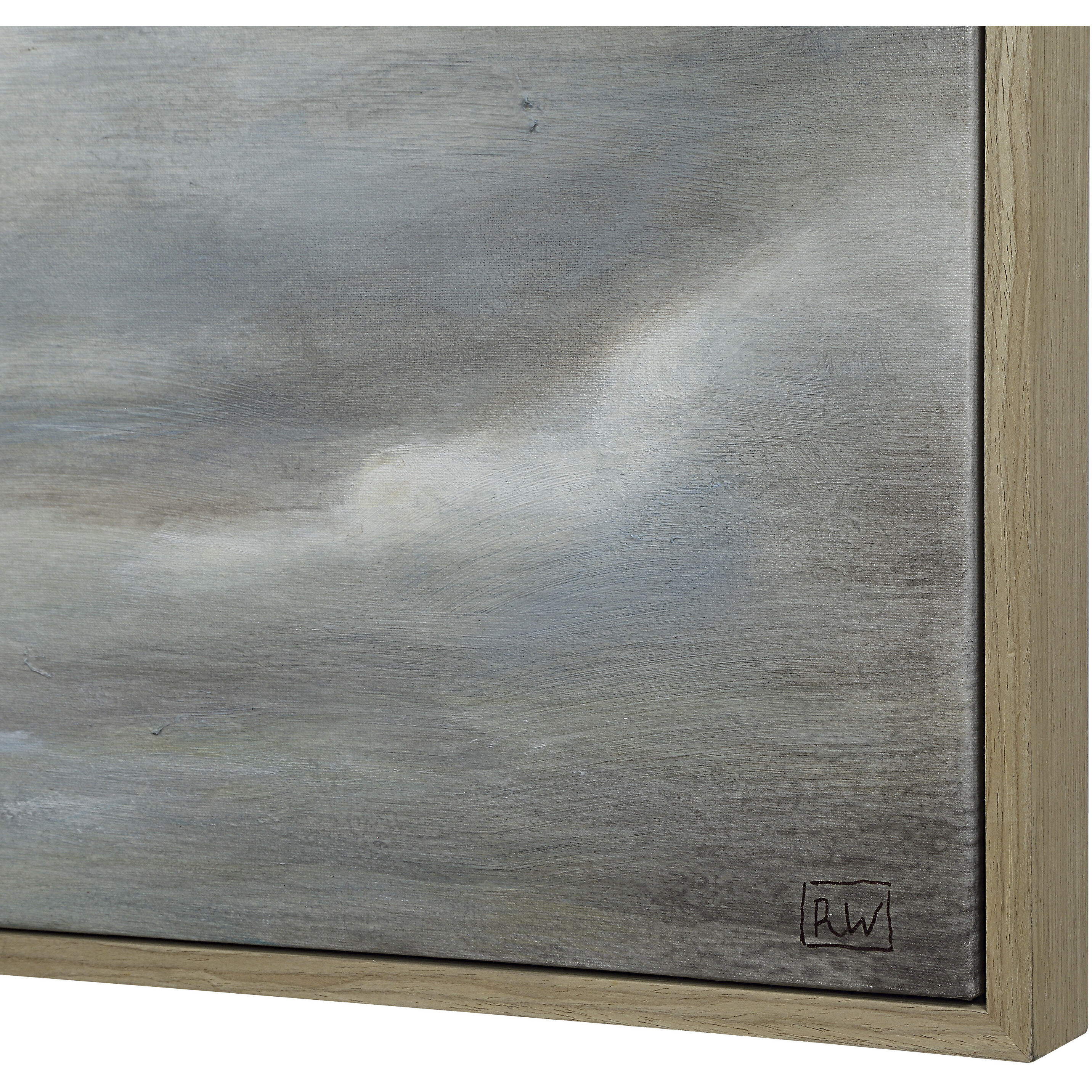 Anse Cream Canvas Art