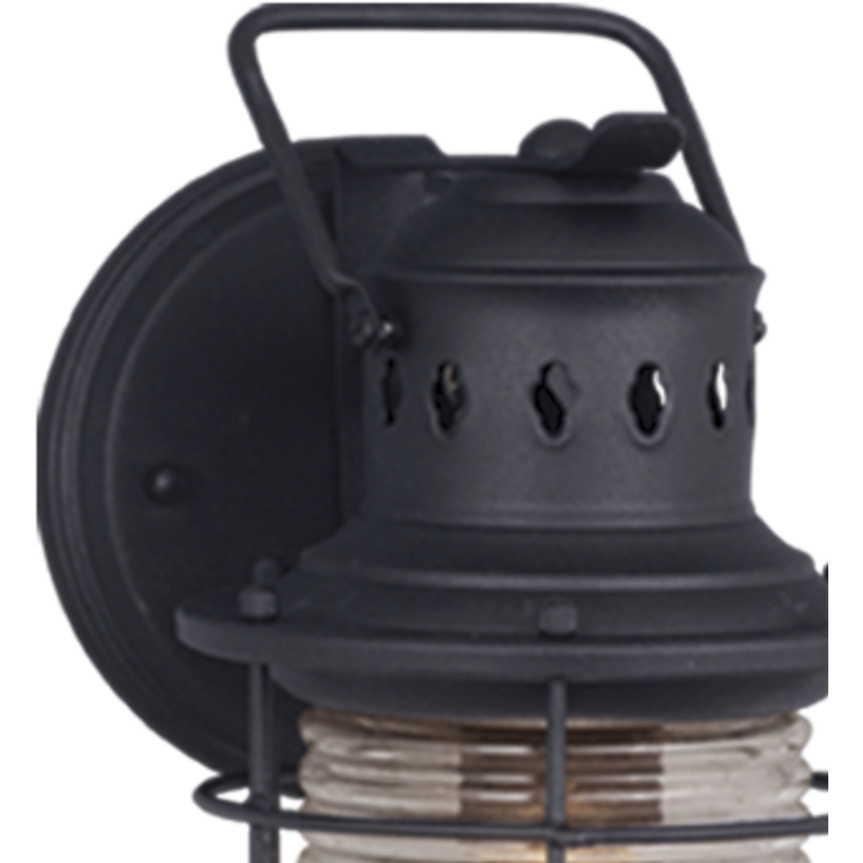 Hyannis LED 12.25 inch Textured Black Outdoor Wall