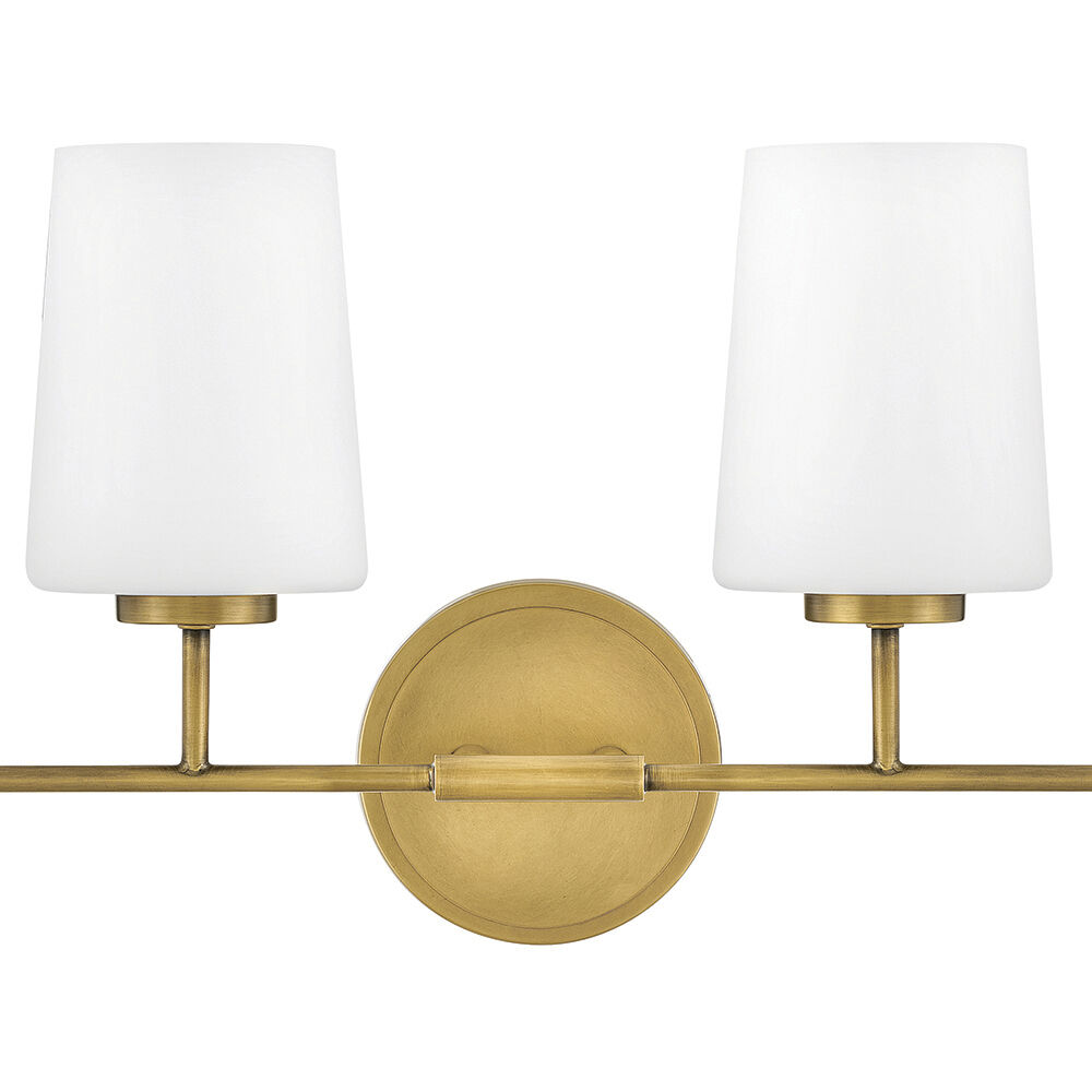 Kline LED 33 inch Heritage Brass Bath Light Wall Light